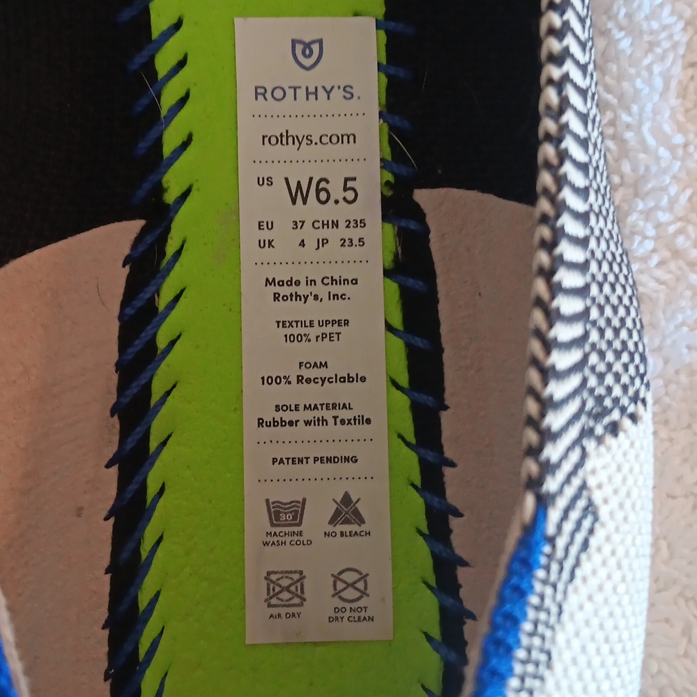 NWOT Rothy's Captoe Ballet Flats - Picture 16 of 16